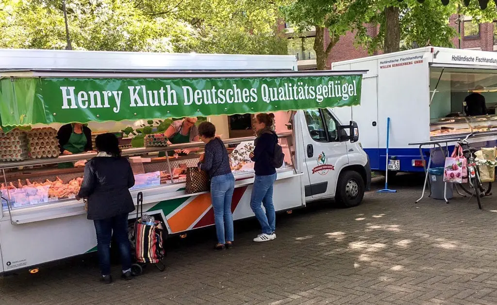 Farmers Market in Dusseldorf