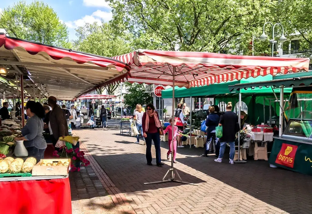 Farmers Market in Dusseldorf