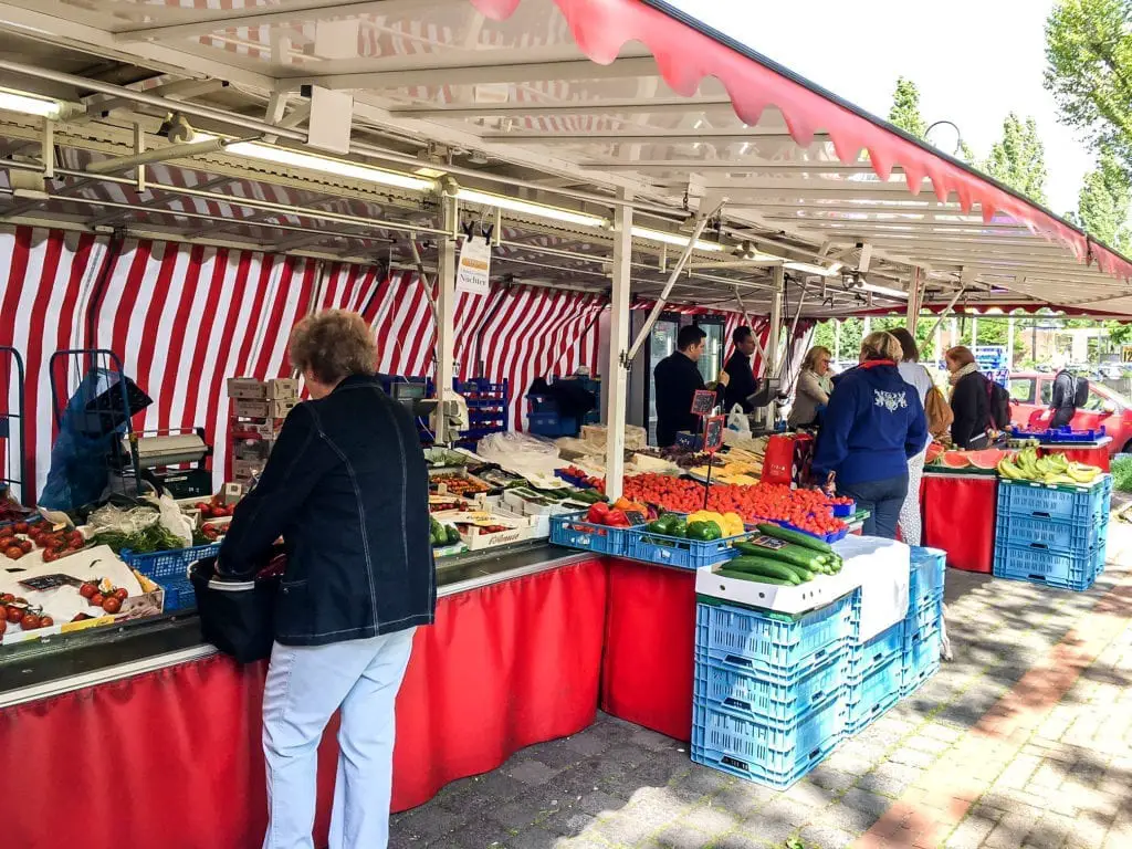 Farmers Market in Dusseldorf