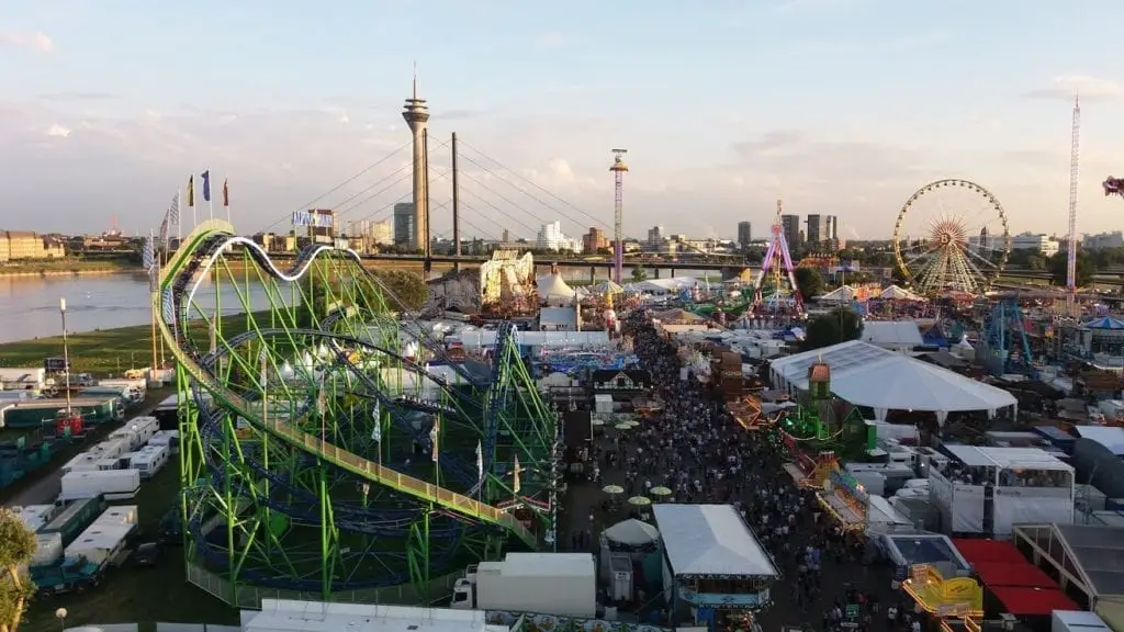 Rheinkirmes in Dusseldorf