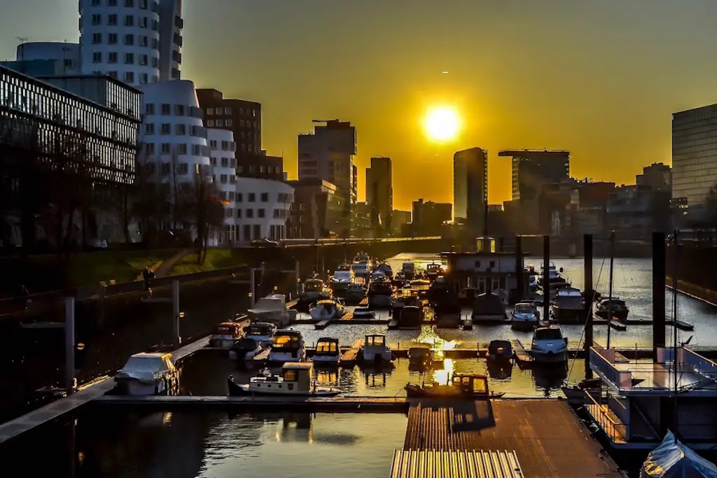 Medienhafen Sunset