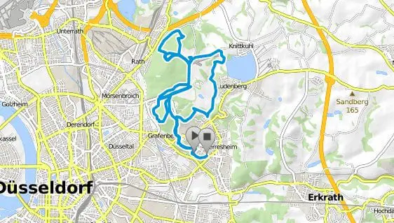 Grafenberg Biking Route