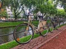 Biking in Düsseldorf