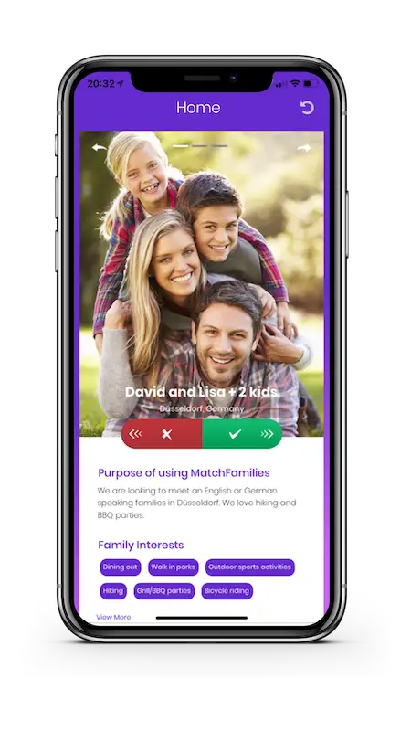 MatchFamilies App